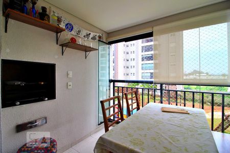 Varanda Gourmet de apartamento à venda com 3 quartos, 70m² em Campestre, Santo André