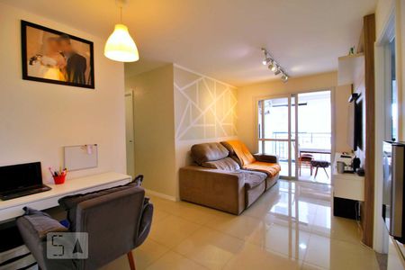 Sala de apartamento à venda com 3 quartos, 70m² em Campestre, Santo André