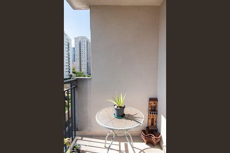 Varanda de apartamento à venda com 2 quartos, 52m² em Jardim Celeste, São Paulo