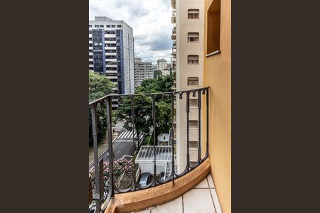 Varanda de apartamento à venda com 1 quarto, 35m² em Jardim Paulista, São Paulo
