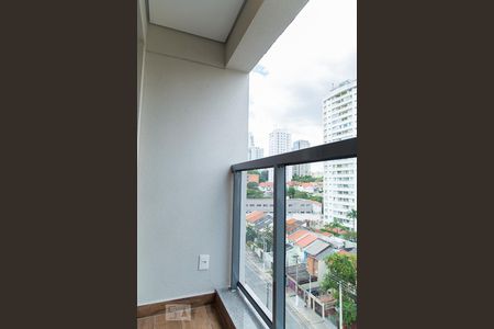 Studio para alugar com 26m², 1 quarto e sem vagaVaranda