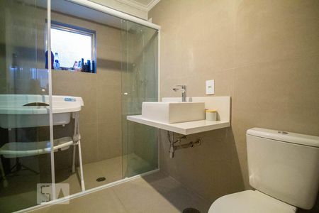 Banheiro da Suíte  de apartamento à venda com 3 quartos, 100m² em Vila Clementino, São Paulo