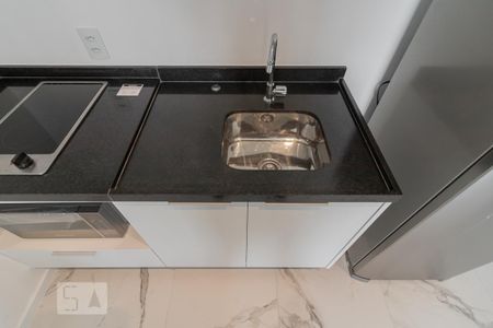 Cozinha de kitnet/studio para alugar com 1 quarto, 36m² em Mirandópolis, São Paulo