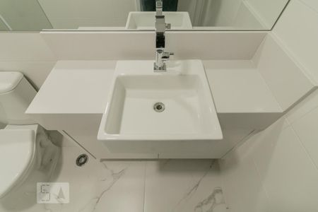 Banheiro da Suíte de kitnet/studio para alugar com 1 quarto, 36m² em Mirandópolis, São Paulo