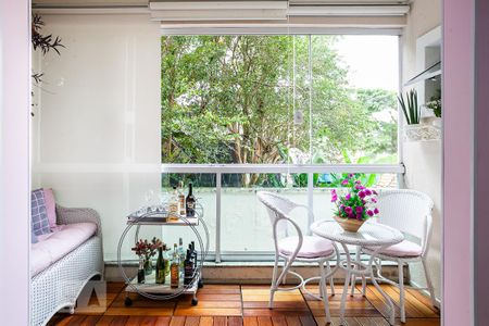 Varanda da Sala de casa de condomínio à venda com 2 quartos, 125m² em Vila Pires, Santo André