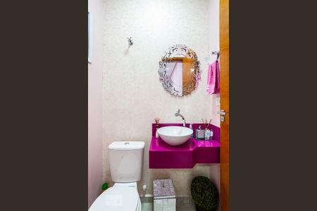 Lavabo de casa de condomínio à venda com 2 quartos, 125m² em Vila Pires, Santo André