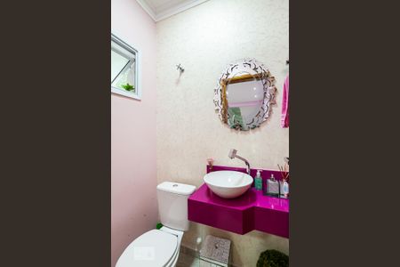 Lavabo de casa de condomínio à venda com 2 quartos, 125m² em Vila Pires, Santo André