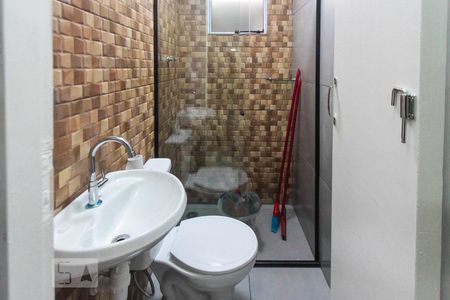 Banheiro de casa à venda com 1 quarto, 34m² em Chácara Mafalda, São Paulo