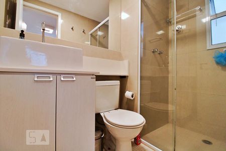 Apartamento à venda com 67m², 2 quartos e 1 vagaBanheiro da Suíte 