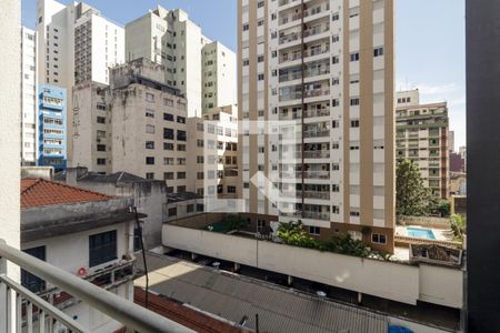 Apartamento para alugar com 28m², 1 quarto e sem vagaVaranda
