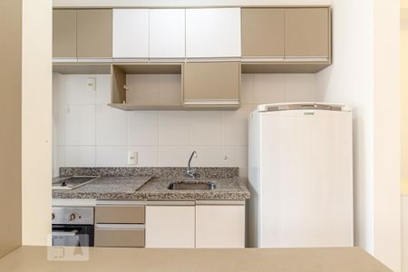Cozinha de apartamento para alugar com 1 quarto, 45m² em Santa Cecília, São Paulo