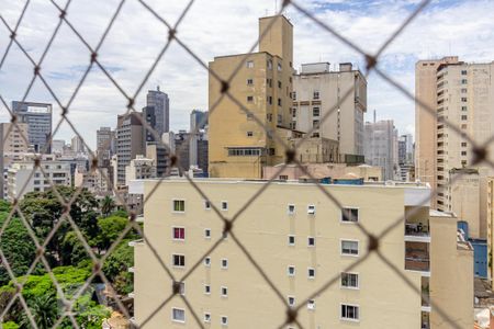 Vista do Quarto de apartamento para alugar com 1 quarto, 45m² em Santa Cecília, São Paulo