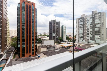 Studio para alugar com 36m², 1 quarto e 1 vagaVaranda