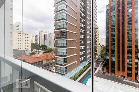Studio para alugar com 36m², 1 quarto e 1 vagaVaranda