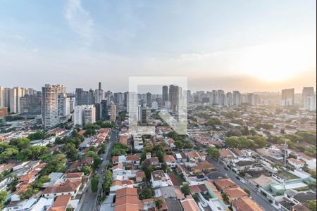 Apartamento para alugar com 135m², 1 quarto e 1 vagaTerraço - Churrasqueira - Vista