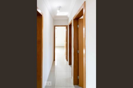 Corredor de apartamento à venda com 3 quartos, 90m² em Santa Branca, Belo Horizonte