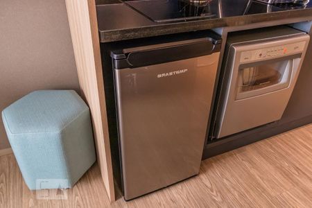 Studio para alugar com 28m², 1 quarto e 1 vagaDetalhe da Cozinha