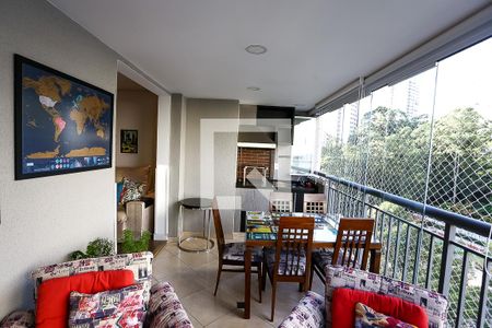 Varanda gourmet de apartamento à venda com 2 quartos, 91m² em Vila Andrade, São Paulo