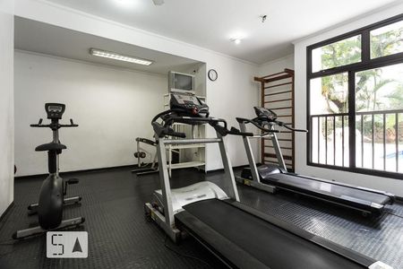 Studio para alugar com 35m², 1 quarto e 1 vaga Studio para alugar com 35m², 1 quarto e 1 vagaÁrea comum - Academia