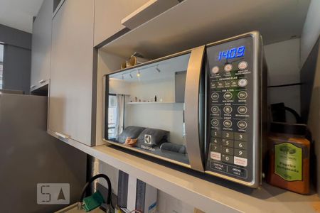 Studio para alugar com 35m², 1 quarto e 1 vaga Studio para alugar com 35m², 1 quarto e 1 vagaCozinha