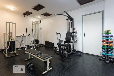 Studio para alugar com 35m², 1 quarto e 1 vaga Studio para alugar com 35m², 1 quarto e 1 vagaÁrea comum - Academia