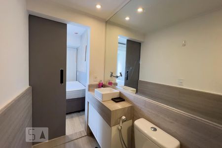 Studio para alugar com 35m², 1 quarto e 1 vaga Studio para alugar com 35m², 1 quarto e 1 vagaBanheiro da Suíte