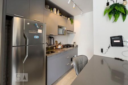 Studio para alugar com 35m², 1 quarto e 1 vaga Studio para alugar com 35m², 1 quarto e 1 vagaCozinha