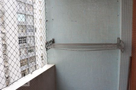 Sacada de apartamento para alugar com 1 quarto, 55m² em Centro, São Vicente
