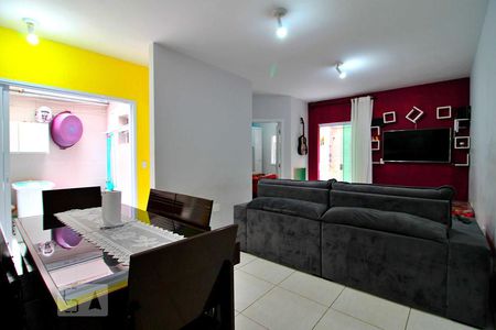 Sala de apartamento para alugar com 2 quartos, 68m² em Vila Homero Thon, Santo André