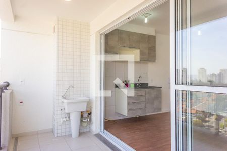 Sacada e Área de Serviço de apartamento à venda com 2 quartos, 45m² em Vila Invernada, São Paulo