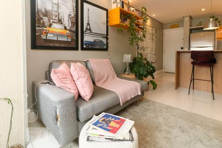 Sala de apartamento para alugar com 1 quarto, 49m² em Pinheiros, São Paulo