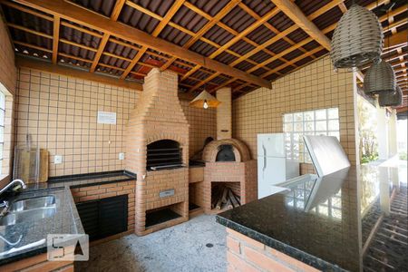 Área comum - Churrasqueira de apartamento para alugar com 3 quartos, 100m² em Vila Azevedo, São Paulo