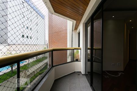 Varanda da Sala de apartamento para alugar com 3 quartos, 100m² em Vila Azevedo, São Paulo