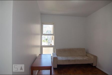 Sala de apartamento à venda com 1 quarto, 40m² em Laranjeiras, Rio de Janeiro