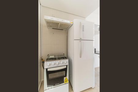 Apartamento para alugar com 30m², 1 quarto e sem vagaCozinha - Fogão e Geladeira