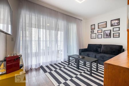 Sala de apartamento para alugar com 1 quarto, 48m² em Consolação, São Paulo