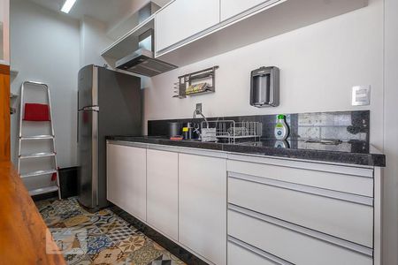 Sala - Cozinha de apartamento para alugar com 1 quarto, 48m² em Consolação, São Paulo