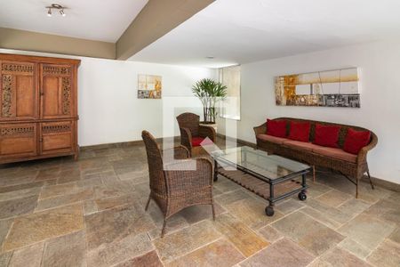 Apartamento para alugar com 89m², 1 quarto e 1 vagaHall de entrada, térreo