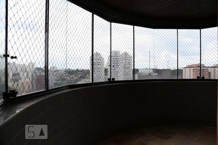 Varanda da Sala de apartamento para alugar com 3 quartos, 160m² em Lar São Paulo, São Paulo