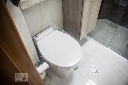 Studio para alugar com 30m², 1 quarto e sem vaga Studio para alugar com 30m², 1 quarto e sem vagaDetalhe do banheiro