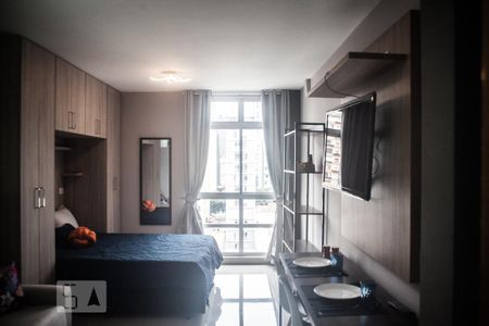 Sala/Quarto de kitnet/studio para alugar com 1 quarto, 30m² em Vila Buarque, São Paulo