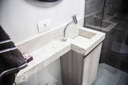 Studio para alugar com 30m², 1 quarto e sem vaga Studio para alugar com 30m², 1 quarto e sem vagaBanheiro - Torneira
