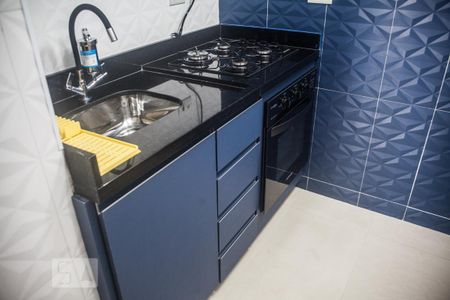 Studio para alugar com 30m², 1 quarto e sem vaga Studio para alugar com 30m², 1 quarto e sem vagaCozinha - Armários