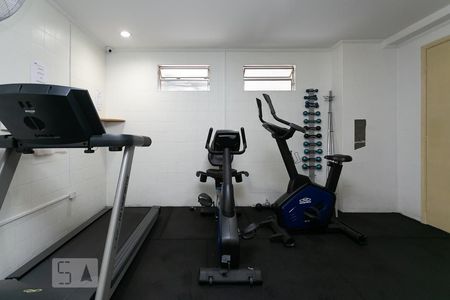 Apartamento à venda com 40m², 1 quarto e 1 vaga Apartamento à venda com 40m², 1 quarto e 1 vagaÁrea comum - Academia