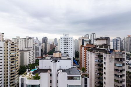 Vista da Sala de apartamento para alugar com 2 quartos, 56m² em Moema, São Paulo