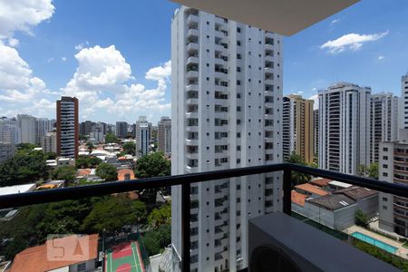 Varanda da Sala de apartamento para alugar com 1 quarto, 47m² em Vila Uberabinha, São Paulo