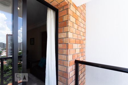 Varanda da Sala de apartamento para alugar com 1 quarto, 47m² em Vila Uberabinha, São Paulo