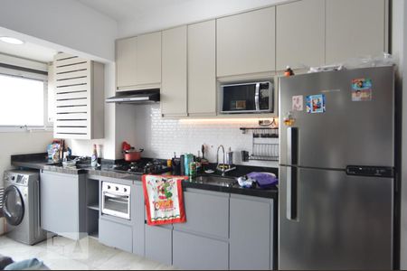 Sala e cozinha de apartamento à venda com 1 quarto, 39m² em Jardim Brasília (zona Norte), São Paulo