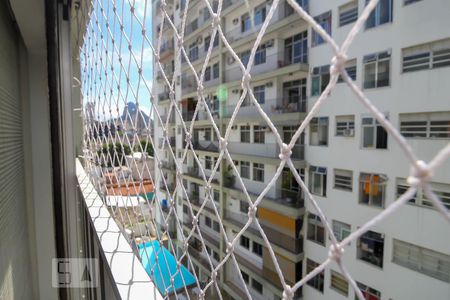 Vista da Sala de apartamento para alugar com 1 quarto, 65m² em Botafogo, Rio de Janeiro
