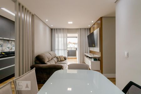 Sala  de apartamento à venda com 3 quartos, 74m² em Jardim Santa Cruz (sacomã), São Paulo